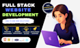 be your full stack web developer using react, node and PHP