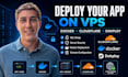 deploy your app on a vps with docker, cloudflare and secure access
