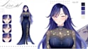 draw and rig live2d vtuber model, v tuber rigging, 2d vtuber model, anime vtuber