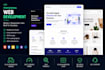 develop a responsive website using php, html, css and javascipt