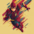 make your book illustration superhero comes art