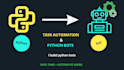 create python scripts for task automation and bots