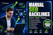 build manual dofollow SEO backlinks with white hat link building
