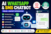 develop a twilio SMS and whatsapp ai chatbot with chatgpt integration