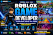 develop a custom roblox game, full game creation, scripting and roblox studio