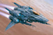 do a sci fi spaceship art