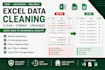 clean format organize excel CSV and google sheets data