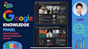 create an verified google knowledge panel for public personalities