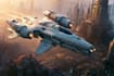 high quality spaceship concept