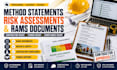 write method statements, risk assessments and rams documents