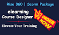 build an elearning course on articulate rise 360