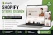 a professional shopify dropshipping store