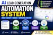 build an ai lead generation and outreach automaton system