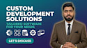 build custom software solutions and business erp systems