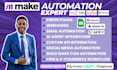 fix make com, make com, setup make com automation, made com, make com expert