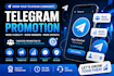 grow your telegram group or channel with targeted active users