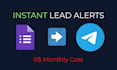 connect google forms to telegram bot for instant lead alerts
