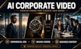 create ai corporate video ads, ai commercial,  ai ads, ai video ads, veo3, kling