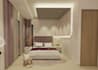 create a detailed 3d bedroom model