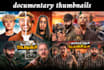 make a professional documentary thumbnail in 24h