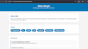 create a responsive HTML CSS website