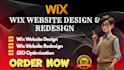 wix website design wix website redesign wix website development wix website