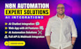 build ai agent development and web app integration