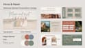 design a clean canva presentation or slide deck