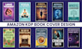 create premium book cover design for KDP, horror books