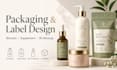 design 3d packaging mockup for skincare, supplement label  design for brands