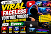 create viral faceless youtube videos and top10 video editing