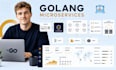 develop custom golang backend, rest API, graphql and scalable microservices