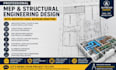 do mep and structural engineering design, architectural auto cad drafting