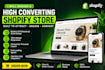 design a high converting shopify store