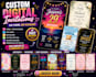 custom digital invitations  any theme any occasion