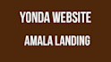 redesign yonda amala website landing page