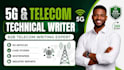 write telecom, 5g, whitepapers, case studies and technical content