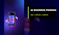 ai business promo videos for apps and services