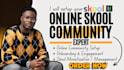 setup skool online course community skool online course, skool community manager