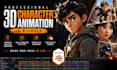 create professional 3d character animation in blender