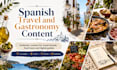 create authentic spanish travel and gastronomy content