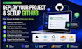 deploy your website on vercel, netlify, github pages and setup github
