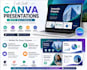 create canva presentations with multimedia