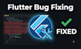 fix flutter  bugs fast  same day turnaround