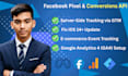 set up facebook pixel conversion api and tracking