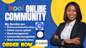 skool community setup, skool online course content creation