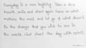 handwrite notes letters and copy typing