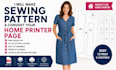 make sewing pattern and convert your home printer page