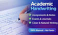 do professional handwritten assignments and notes