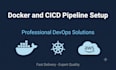 setup docker and cicd pipeline for your application